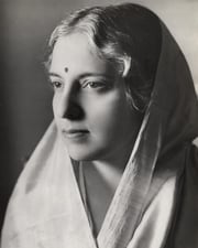 Indian Politician and Diplomat Vijaya Lakshmi Pandit